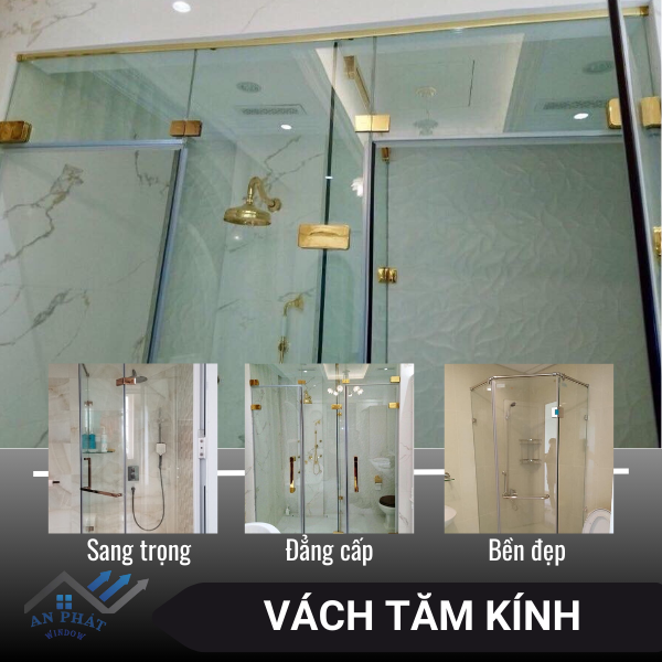 CA BIN - VÁCH TẮM KÍNH