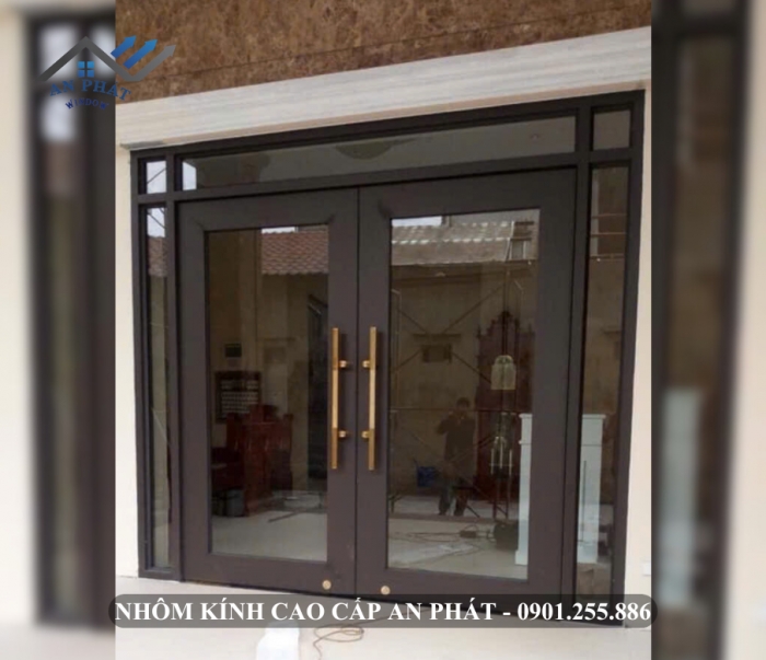 CỬA NHÔM THỦY LỰC [MẪU 1]