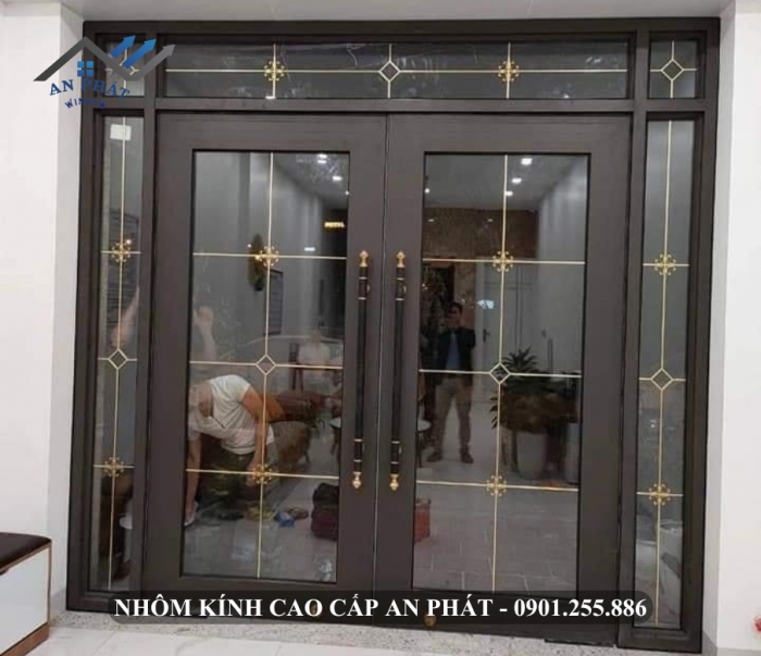 CỬA NHÔM THỦY LỰC [MẪU 2]