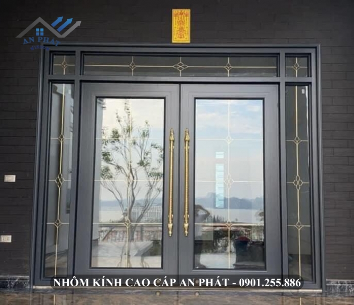 CỬA NHÔM THỦY LỰC [MẪU 3]