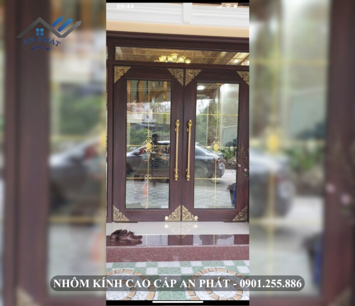 CỬA NHÔM THỦY LỰC [MẪU 8]