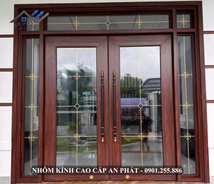 CỬA NHÔM THỦY LỰC [MẪU 10]